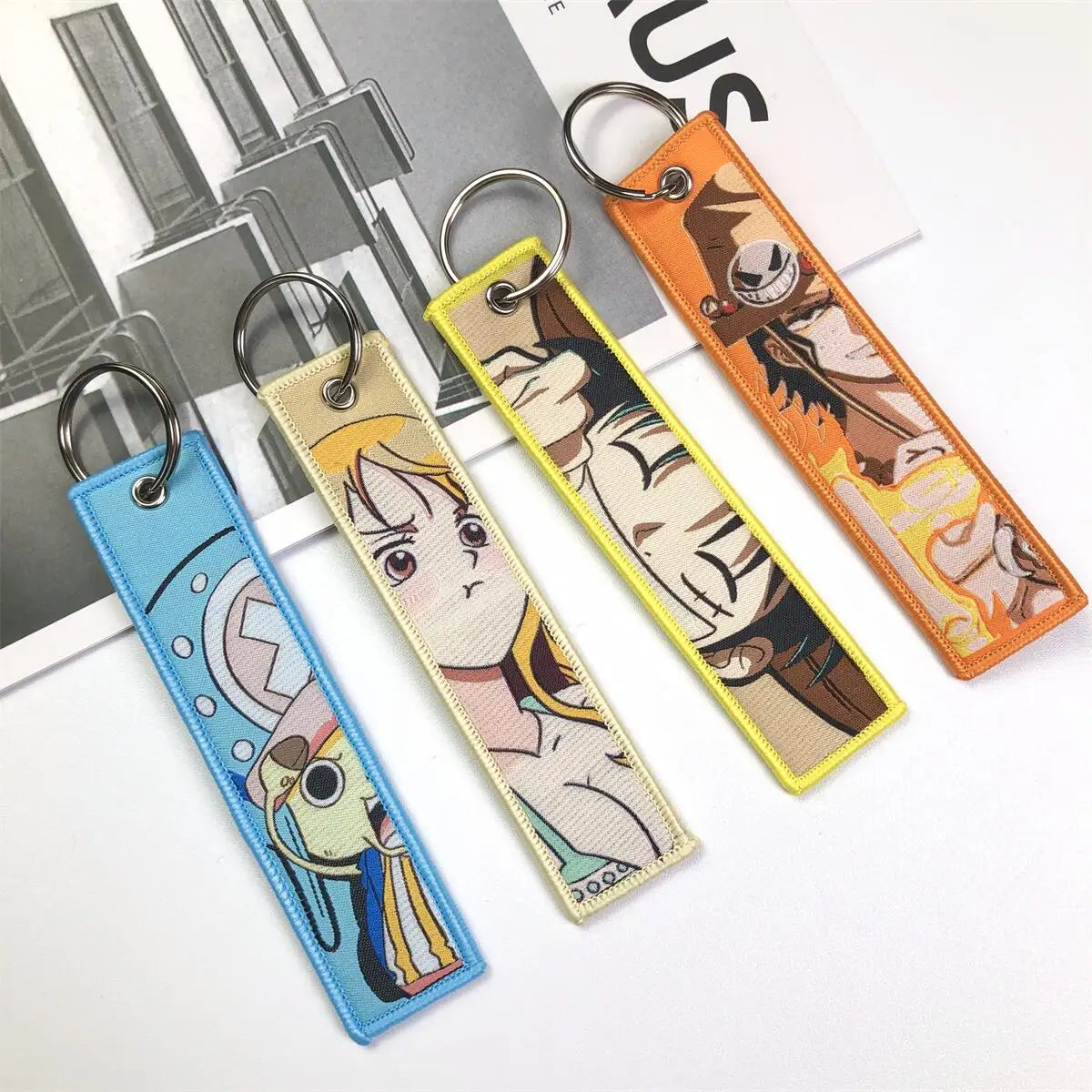 One Piece Anime Key Chains
